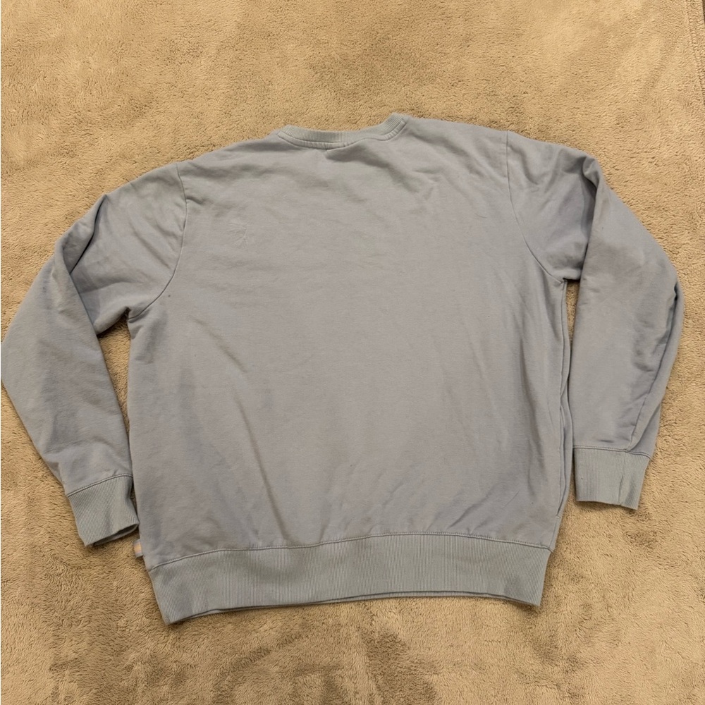 Fila Women’s Soft Blue Crewneck Sweatshirts - Picture 2 of 11